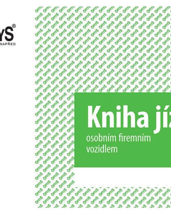 Kniha jízd firemního vozidla A6 OPT 1172 - nepropisující Kniha jízd firemního vozidla A6 na šířku OP 1172 nečíslovaná nepropisující. Se sešitovou vazbou V1. 