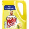 Mr. Proper universal 5l citron Univerzální čistící prostředek Mr. Proper pro rychlé a snadné umývání podlah a velkých ploch. Jeho složení s bezpečnou hodnotou pH je vhodné pro širokou škálu povrchových materiálů včetně lakovaného dřeva a laminátu. 