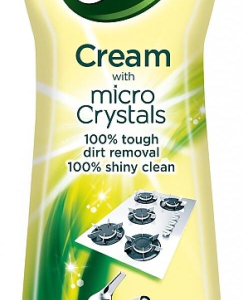 CIF cream 500ml 750gr citrus Cif Cream krémový abrazivní čisticí přípravek. Snadno uvolní nečistoty a vyčistí i zdánlivě nevyčistitelné v celém domě