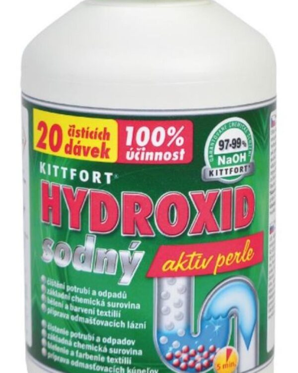 Louh - hydroxid sodný 1kg Hydroxid sodný - louh