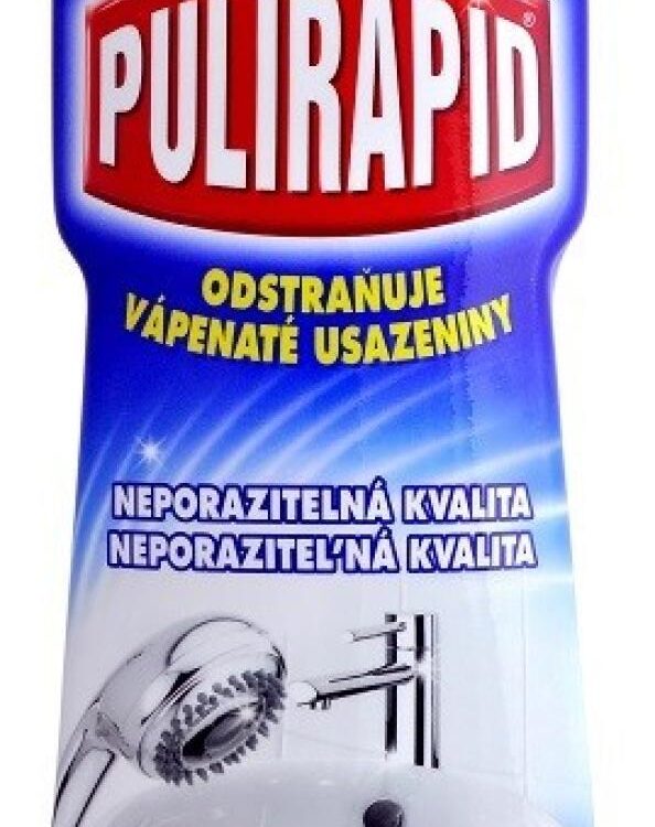 Pulirapid 750ml Pulirapid - neporazitelná kvalita v boji proti vodnímu kameni