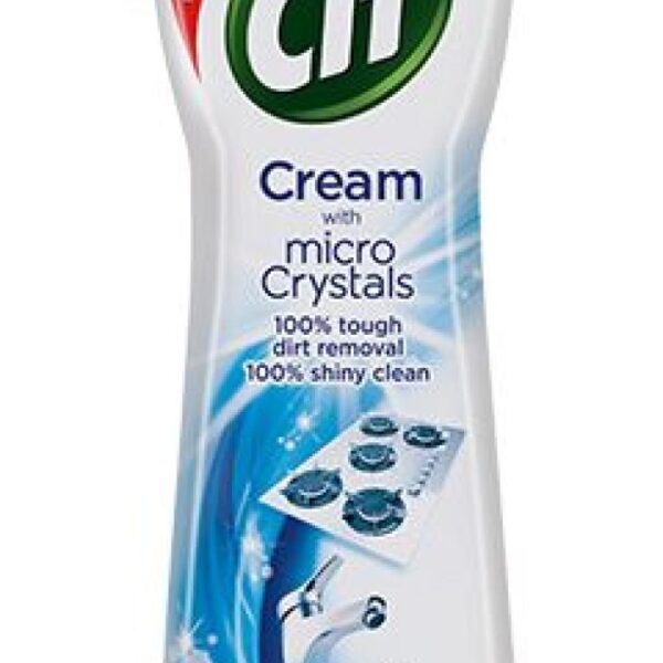 CIF cream 500ml 750gr bílý Cif Cream krémový abrazivní čisticí přípravek. Snadno uvolní nečistoty a vyčistí i zdánlivě nevyčistitelné v celém domě