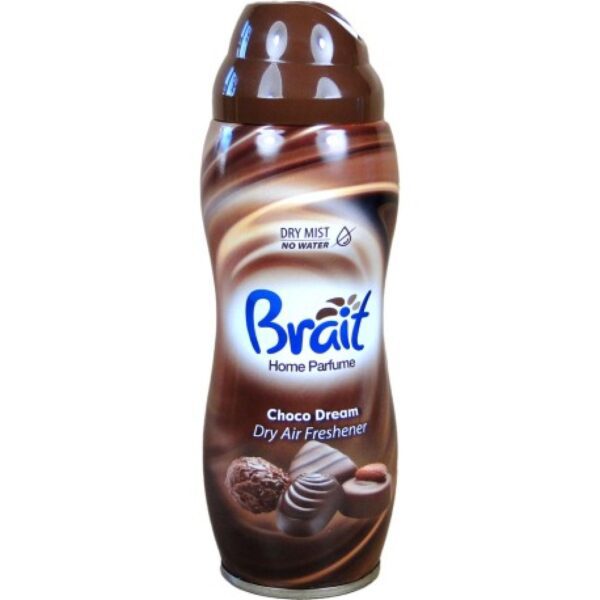 Osvěžovač vzduchu "suchý" Brait 300ml Choco dream-čokoládový sen Brait Home parfume Choco dream osvěžovač vzduchu - neobsahuje vodu