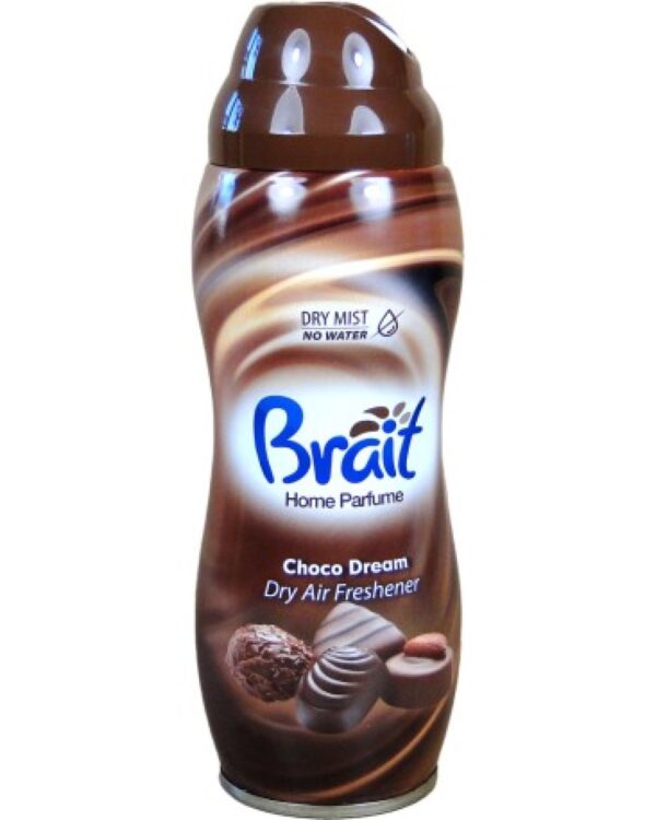 Osvěžovač vzduchu "suchý" Brait 300ml Choco dream-čokoládový sen Brait Home parfume Choco dream osvěžovač vzduchu - neobsahuje vodu