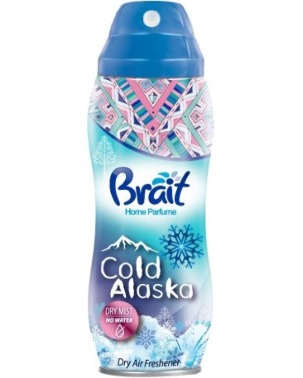 Osvěžovač vzduchu "suchý" Brait 300ml Cold Alaska-chladná Aljaška Brait Home parfume Cold Alaska osvěžovač vzduchu - neobsahuje vodu