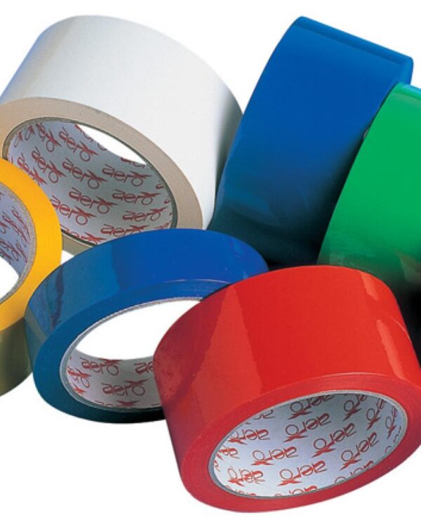 Lepicí páska 25x66m červená Balicí páska pro balení zásilek