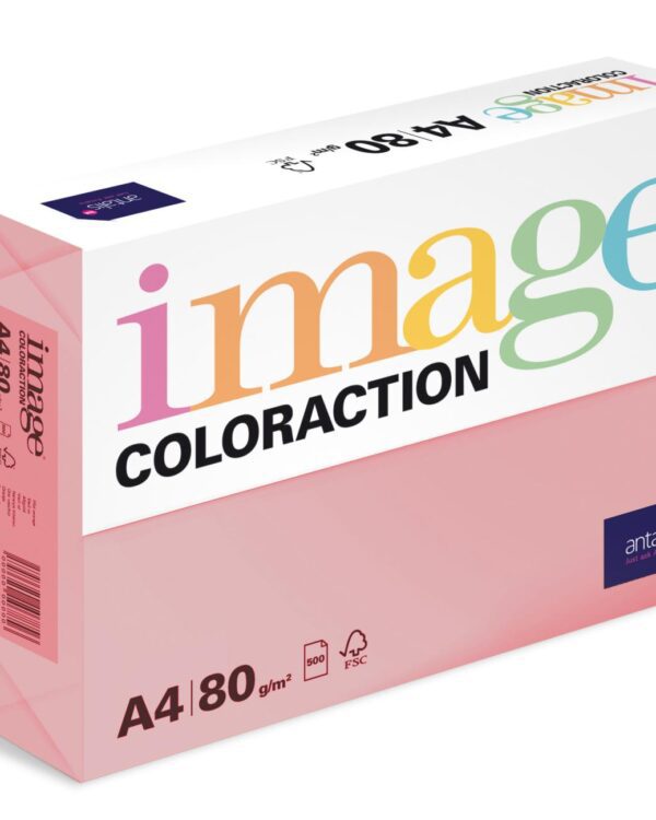 Papír barevný Color A4/80gr Coral starorůžový PI25 Kvalitní multifunkční barevný kopírovací papír vyznačující se výbornou potiskovatelností a perfektním rozložením barevných pigmentů.