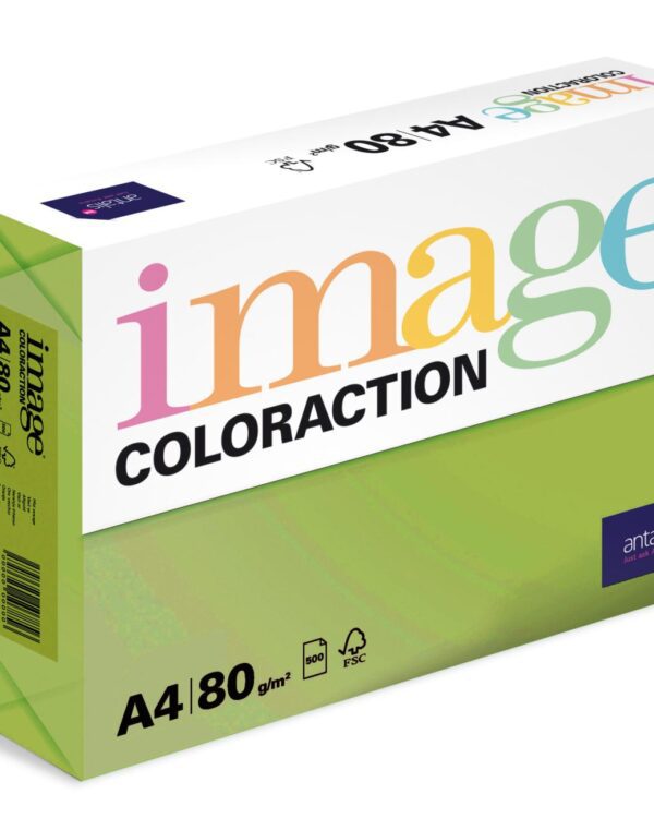 Papír barevný Color A4/80gr Java středně zelený MA42 Kvalitní multifunkční barevný kopírovací papír vyznačující se výbornou potiskovatelností a perfektním rozložením barevných pigmentů.