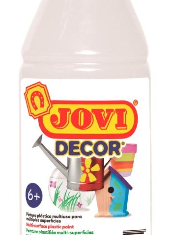 Barvy akrylové JOVI jovidecor 250ml bílá - 68001 JOVI DECOR AKRYL je kvalitní akrylová barva na vodní bázy