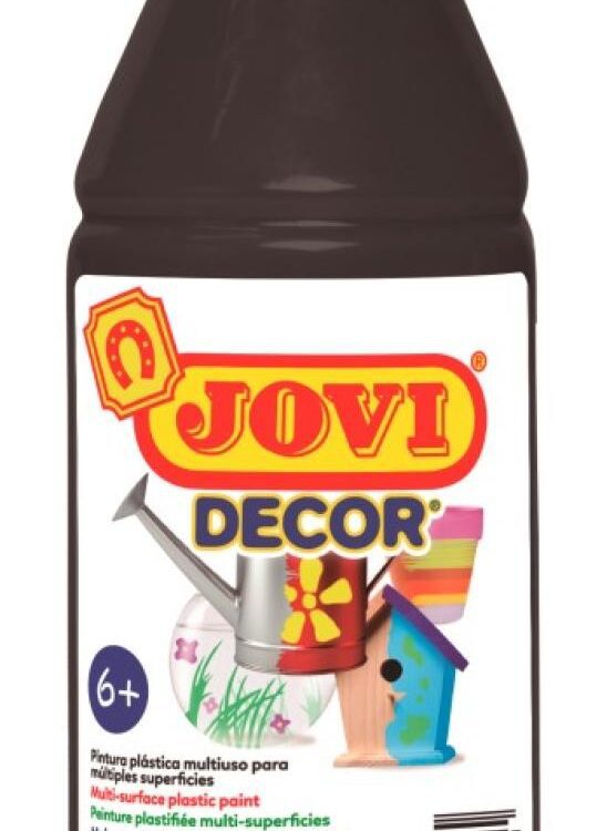 Barvy akrylové JOVI jovidecor 250ml černá - 68030 JOVI DECOR AKRYL je kvalitní akrylová barva na vodní bázy
