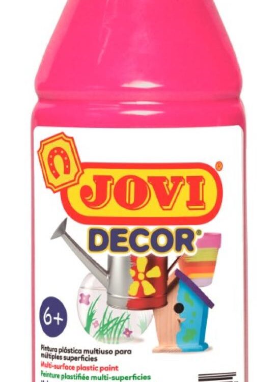Barvy akrylové JOVI jovidecor 250ml růžová - 68008 JOVI DECOR AKRYL je kvalitní akrylová barva na vodní bázy