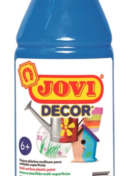 Barvy akrylové JOVI jovidecor 250ml sv. modrá - 68021 JOVI DECOR AKRYL je kvalitní akrylová barva na vodní bázy