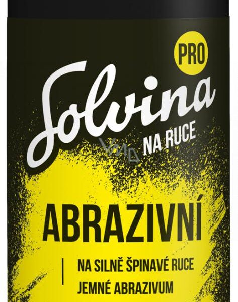 Solvina PROFI abrazivní 450g Tekutá mycí pasta na ruce s aloe vera