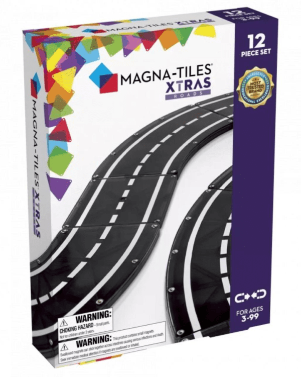 Stavebnice magnetická Magna Tiles Závodní trať 12ks Postavte si vlastní město