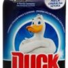 WC Duck tekutý gel odstraňovač vodního kamene 750 ml Duck 100% odstraňovač vodního kamene odstraní pravidelným používáním vodní kámen z WC mísy navždy. 5 x lepší účinnost proti vodnímu kameni. Mocné složení