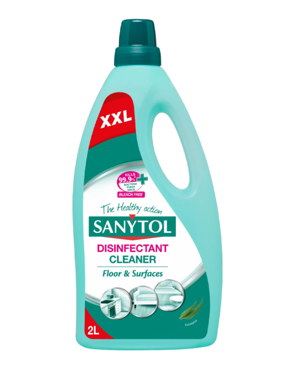 Sanytol dezinfekce univerzální na podlahy 2l Sanytol čistič na podlahy a plochy díky trojímu účinku - bakteriálnímu