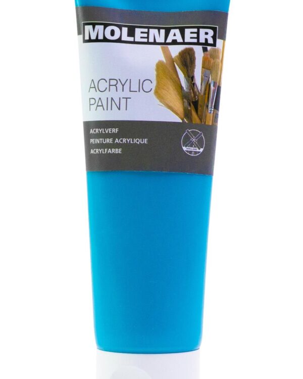 Barvy akrylové CREALL 250ml tyrkysová Kvalitní barva určena pro malování na různé materiály. Dobře kryje