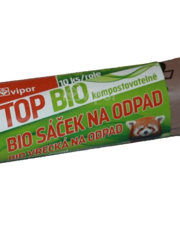 Sáček do koše BIO 20l/40x57/10ks kompostovatelné s uchy BIO sáčky do koše s uchy v roli