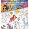 Omalovánky - Vybarvovací ubrousky - Dinosauři 12ks Vybarvovací ubrousky jsou malá tvořivá plátna o rozměrech 37x30 cm pro děti od 3 let.