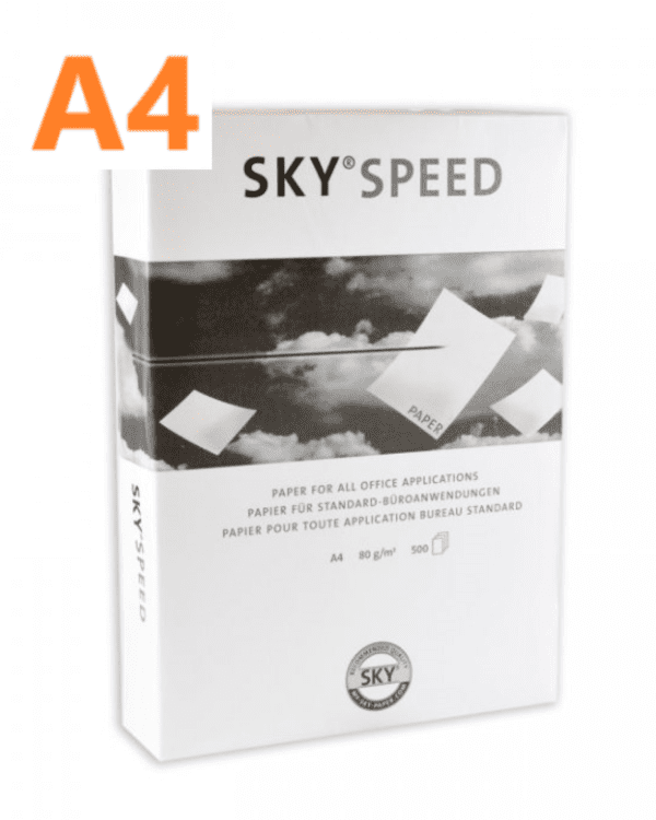 SKY SPEED A4/80gr xerografický papír/500listů Papír určený pro běžné kopírování (i oboustranné)