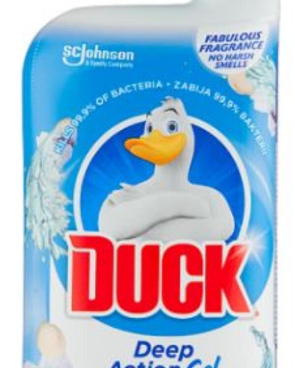 WC Duck tekutý gel 750ml Moře Tělo láhve vyrobené ze 30% recyklovaného plastu. Skutečná vůně