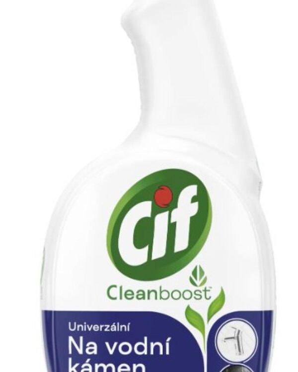 CIF rozprašovač s pumpičkou KOUPELNY a VODNÍ KÁMEN 750ml Cif Univerzální na koupelnu a vodní kámen sprej je speciálně vyvinutý pro úklid koupelny. Snadno a rychle odstraňuje běžné nečistoty v koupelně. Stačí nastříkat